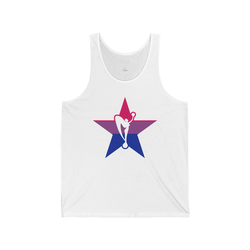 Bisexual Pride Star Power Tank Top