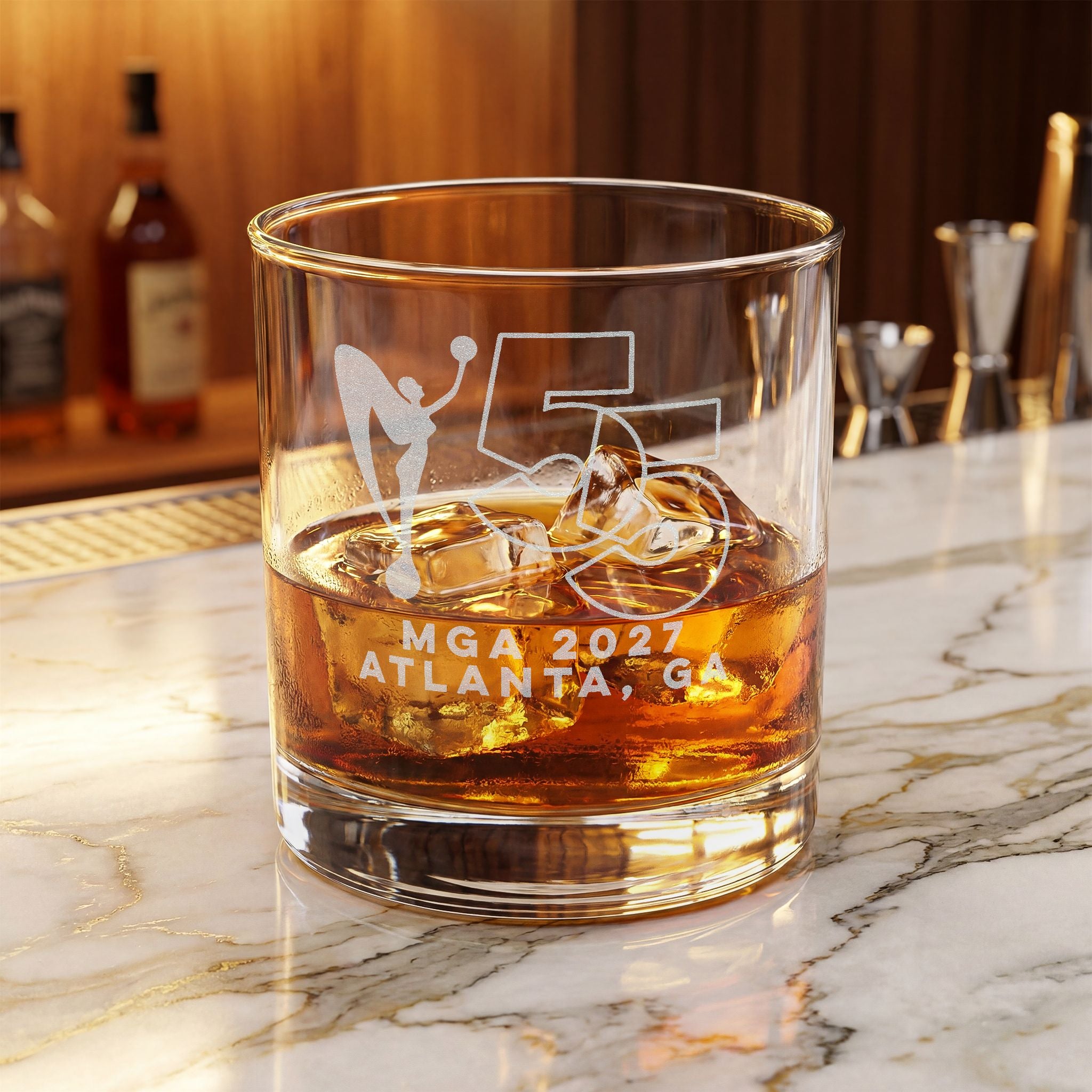 MGA 55th Anniversary 10.5oz Whiskey Glass