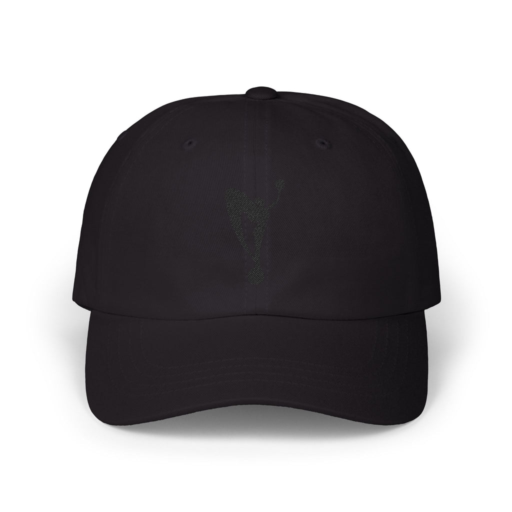 Solid Black Symbol of Excellence Embroidered Baseball Hat