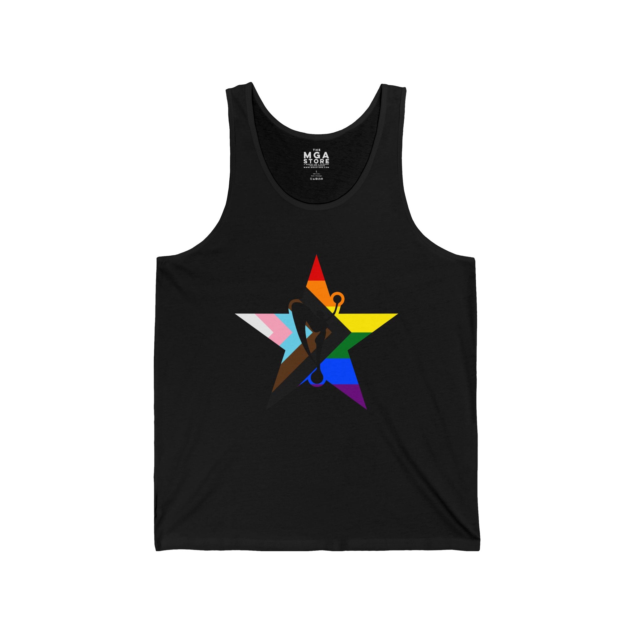 Progressive Pride Star Power Tank Top