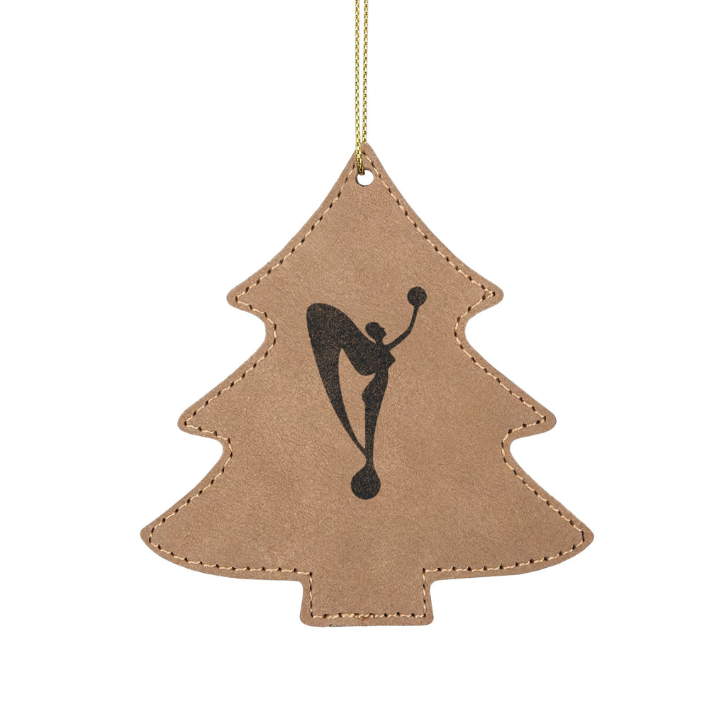 Symbol of Excellence Engraved Leatherette Ornament 2026