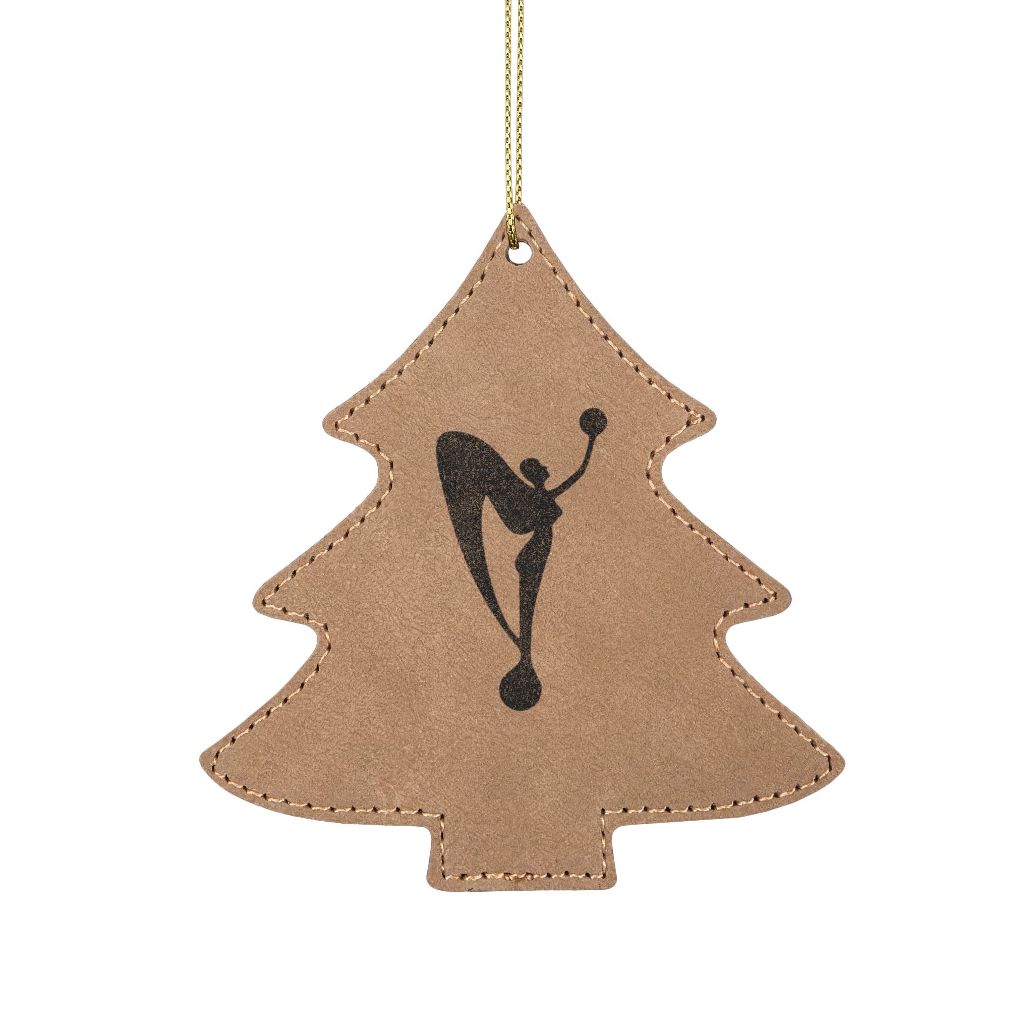 Symbol of Excellence Engraved Leatherette Ornament 2026