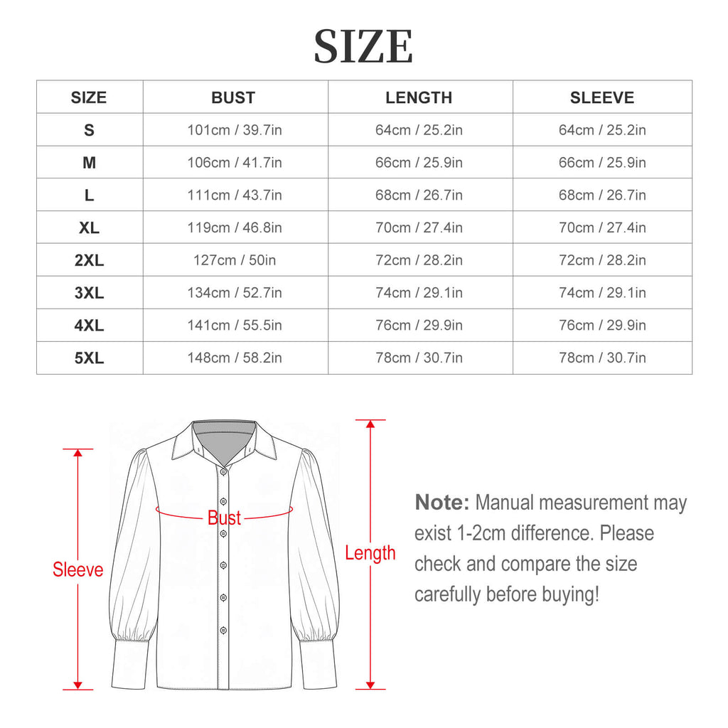 Blue Dot Stripe Women's Long Sleeve Lantern Sleeve Shirt
