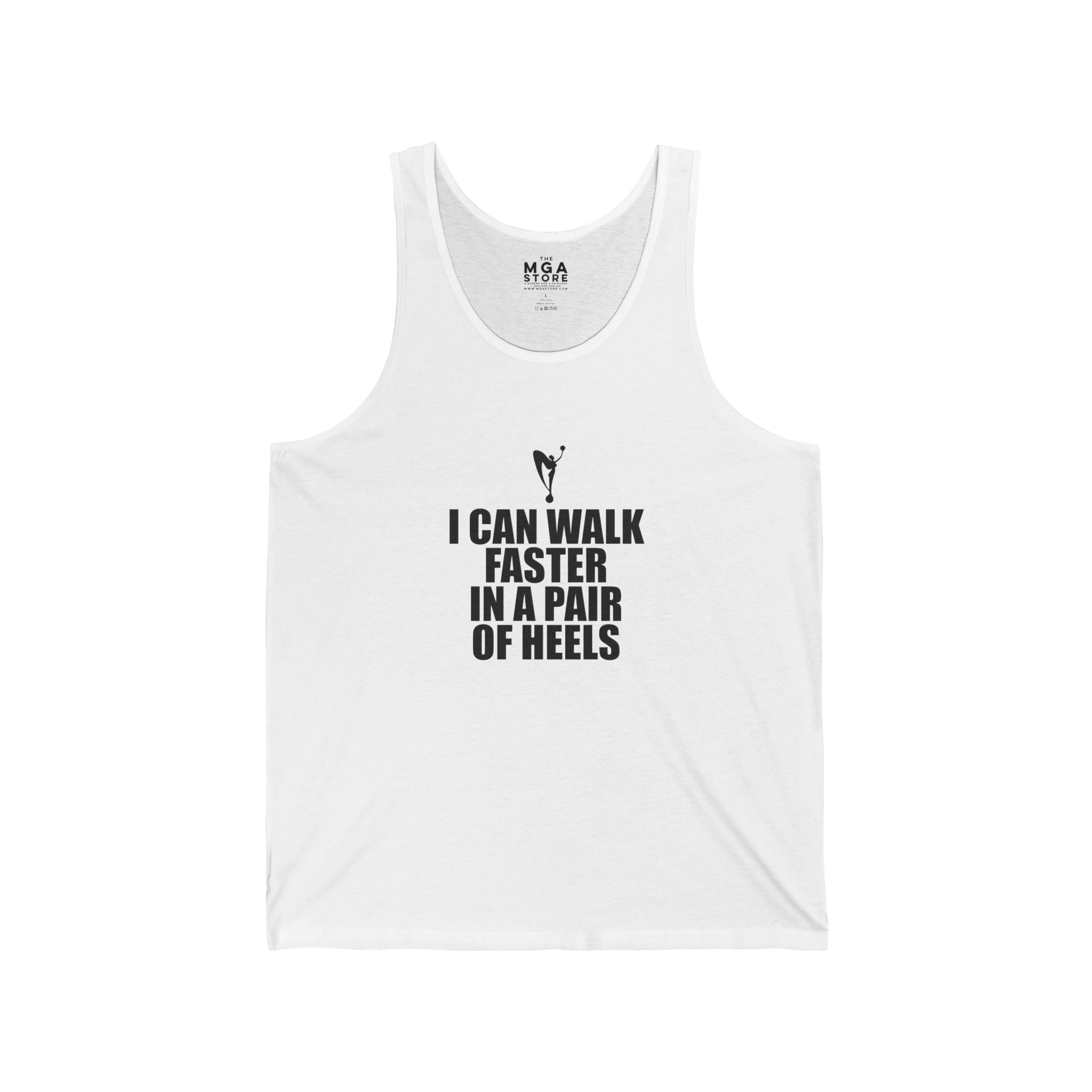 I Can Walk Faster Workout Tank