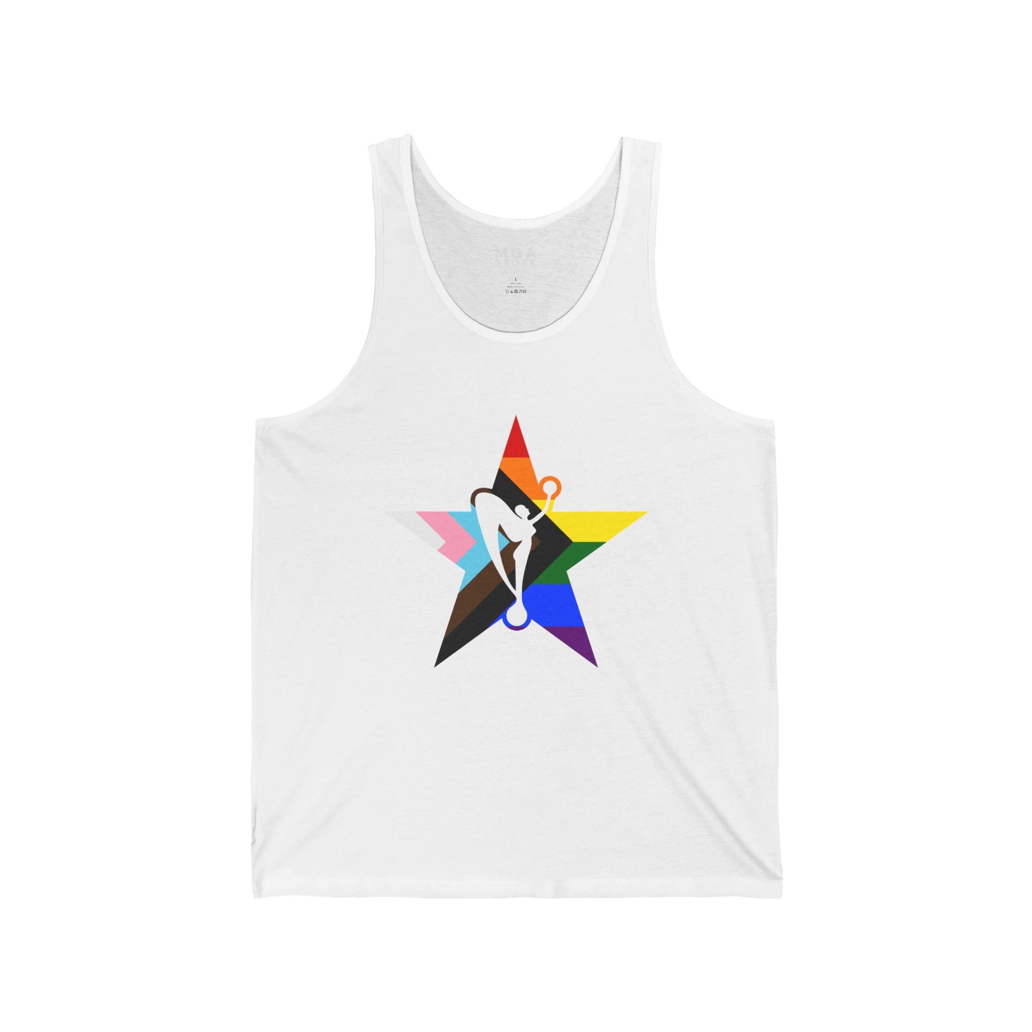 Progressive Pride Star Power Tank Top