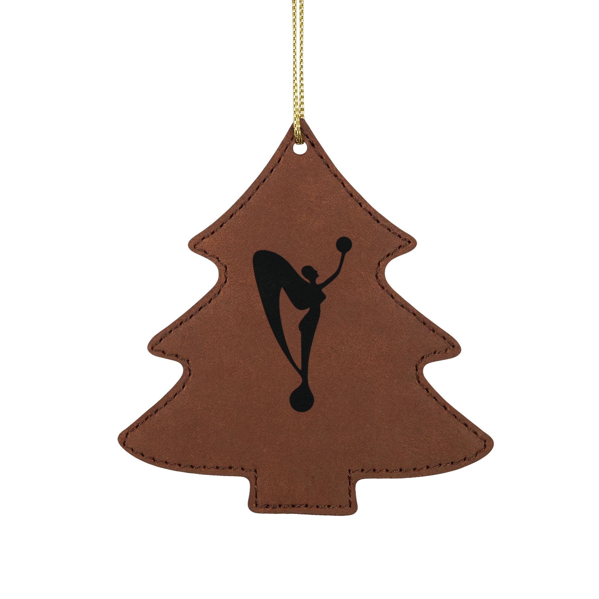 Symbol of Excellence Engraved Leatherette Ornament 2026