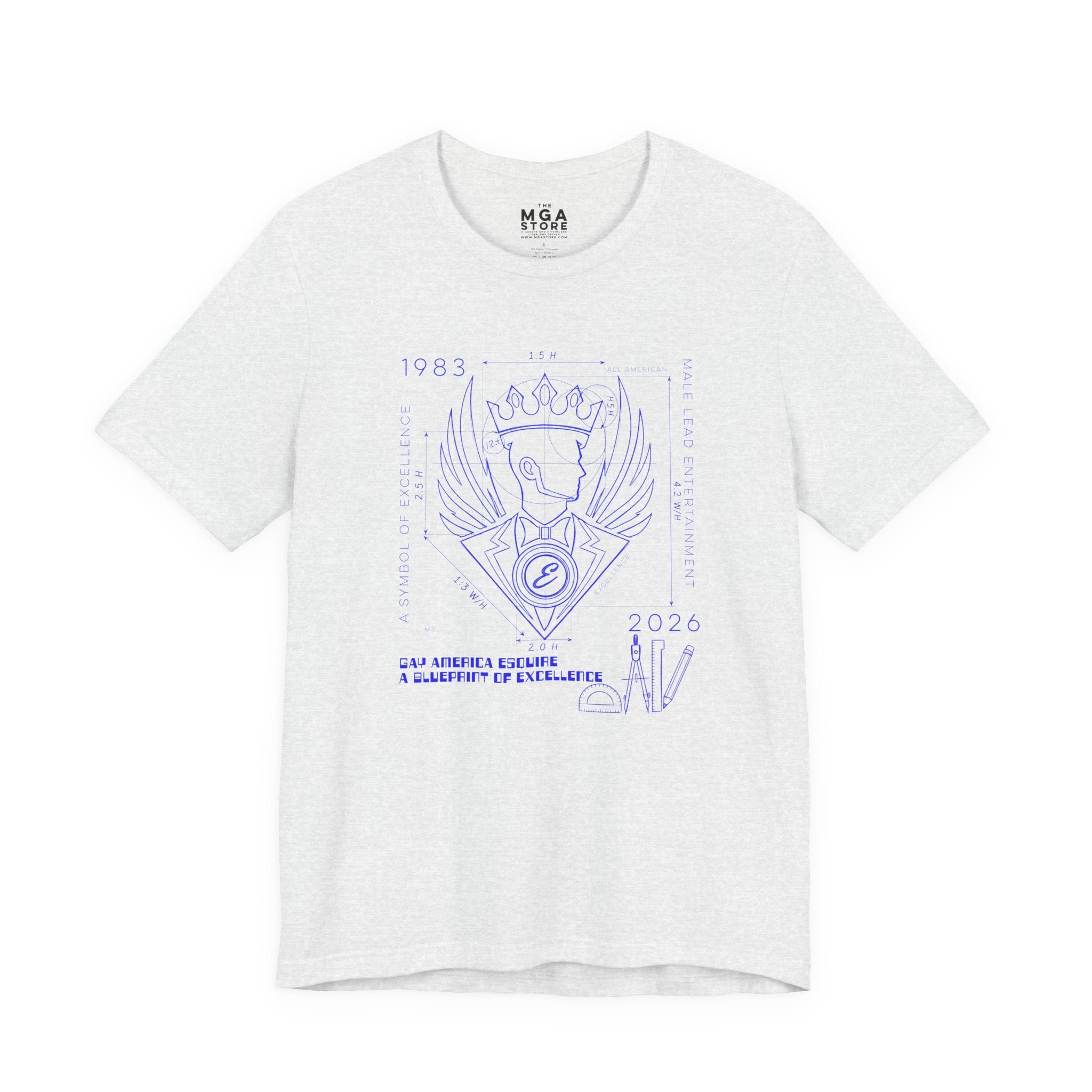Blueprint of Excellence Esquire Graphic Tee