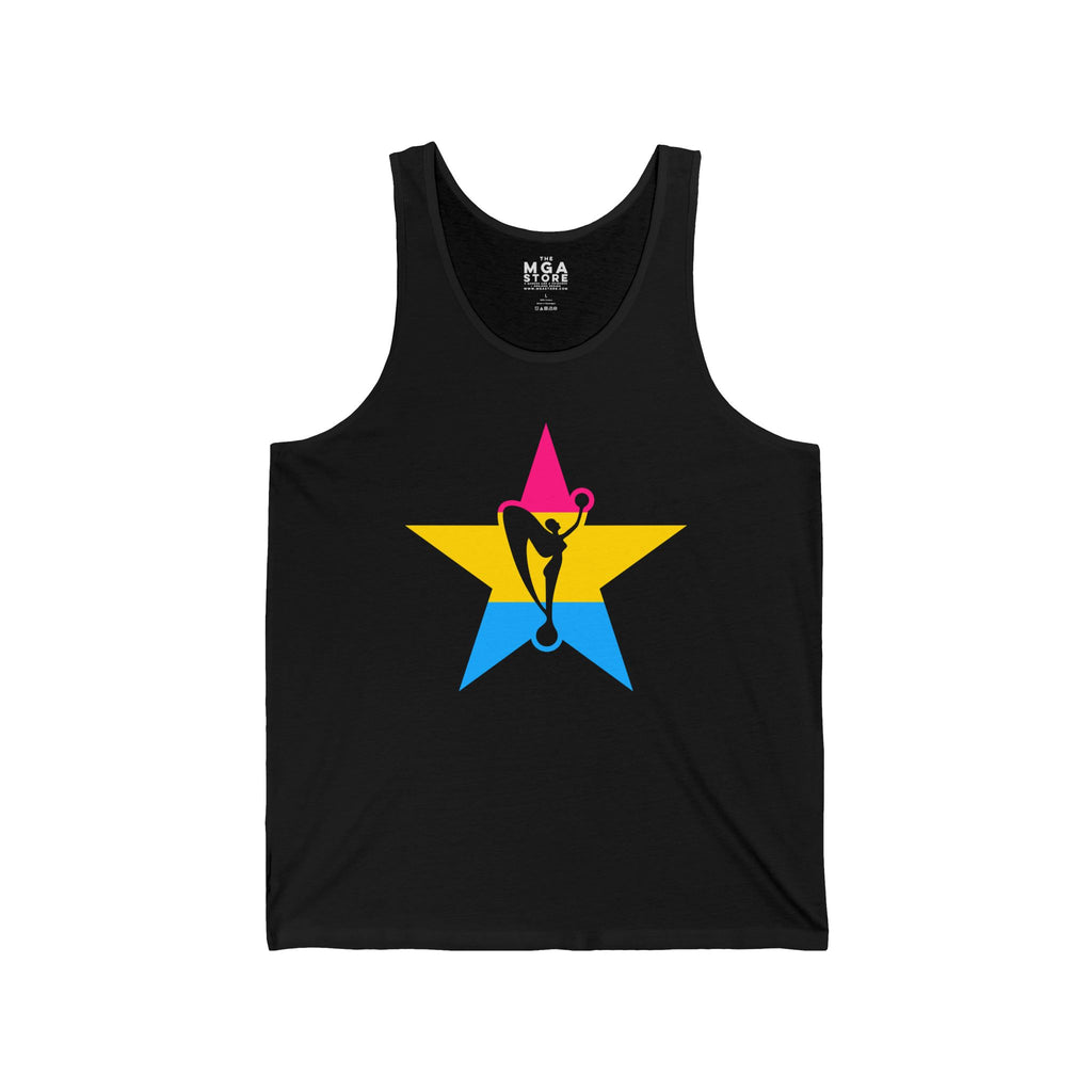 Pansexual Pride Star Power Tank Top