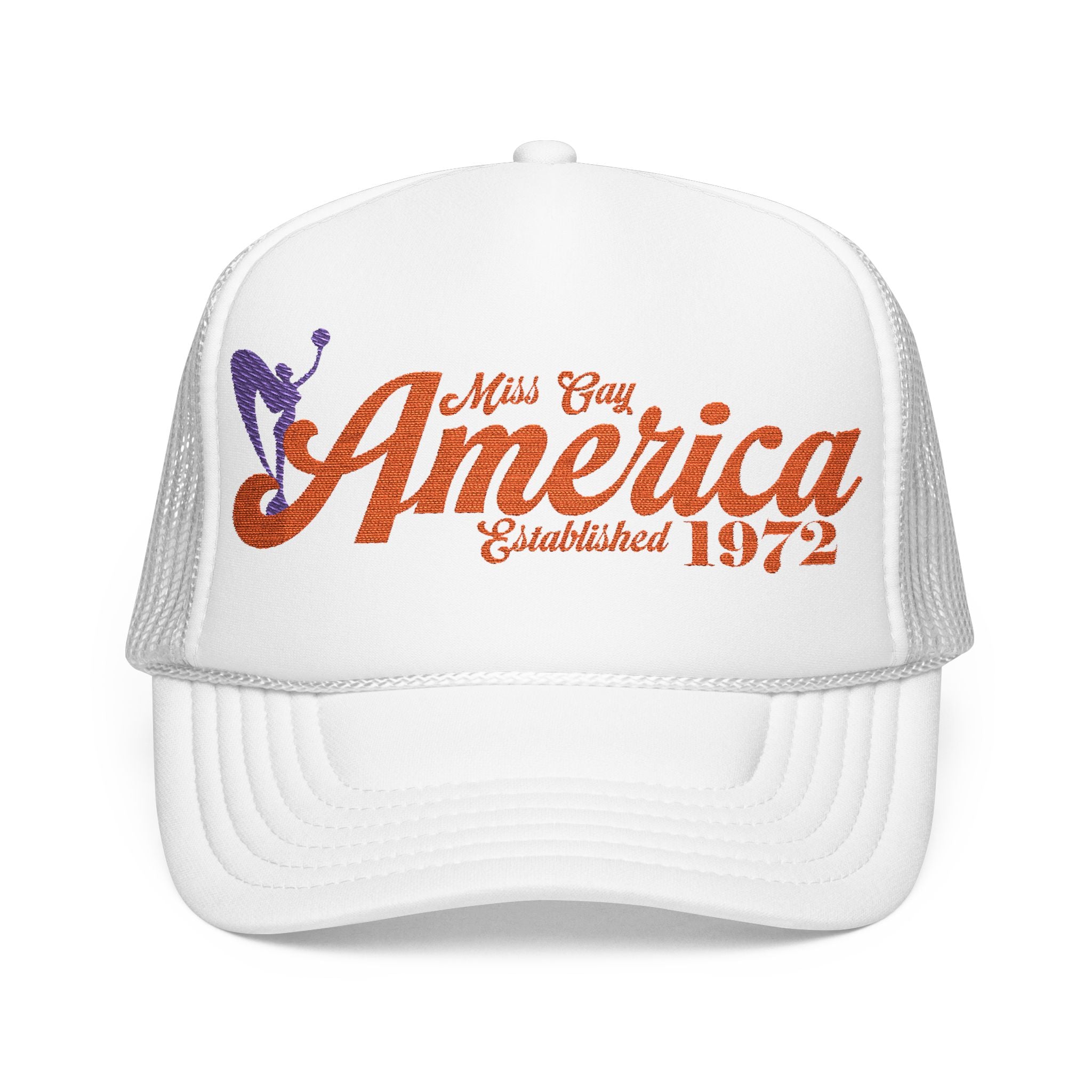 Patriotic Cheer 1972 Trucker Hat