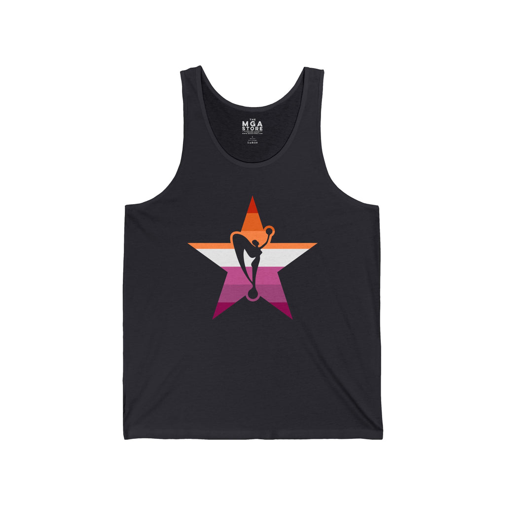 Lesbian Pride Star Power Tank Top
