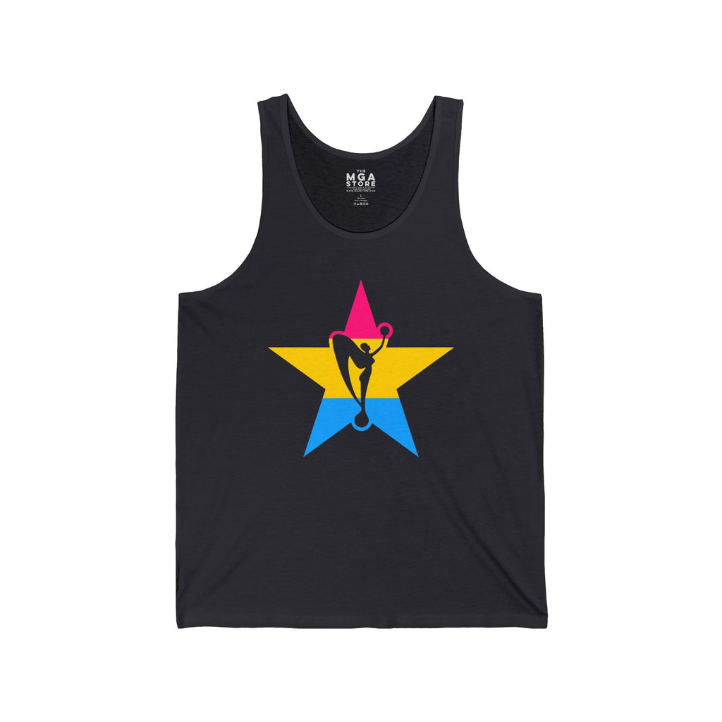Pansexual Pride Star Power Tank Top