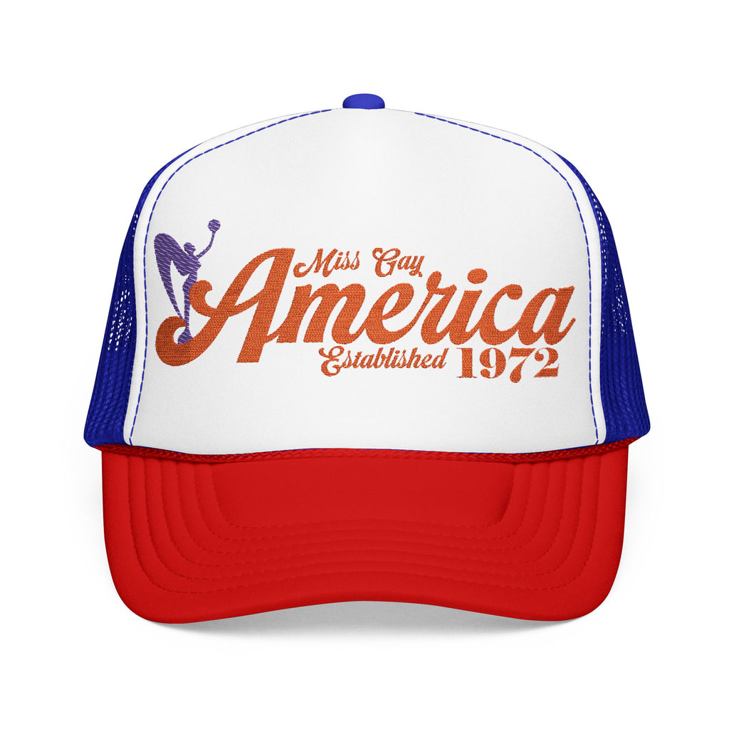 Patriotic Cheer 1972 Trucker Hat