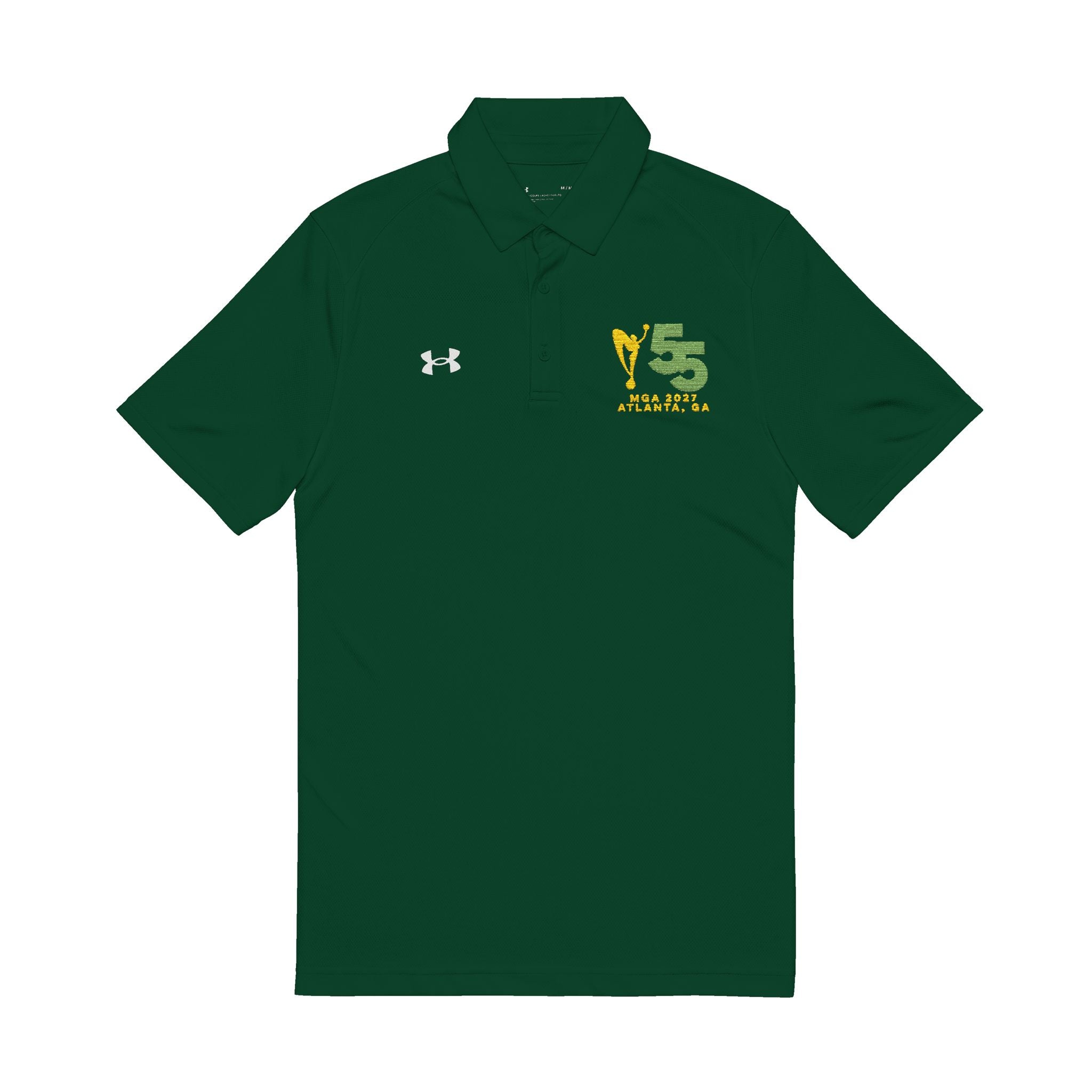 MGA 55th Anniversary Logo Under Armour Premium Polo