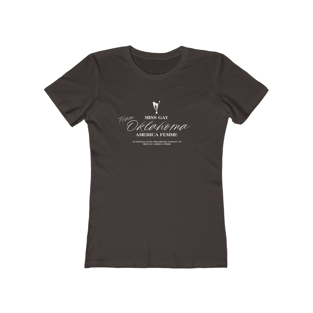 Team Oklahoma Femme Script Tee