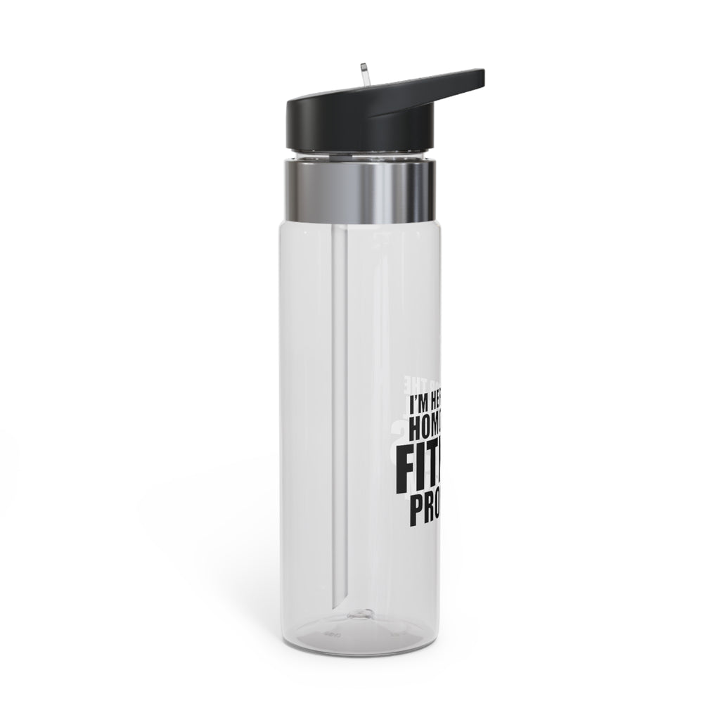 “I’m Here for the Homosexual Fitness Program” Gym Water Bottle (20oz)
