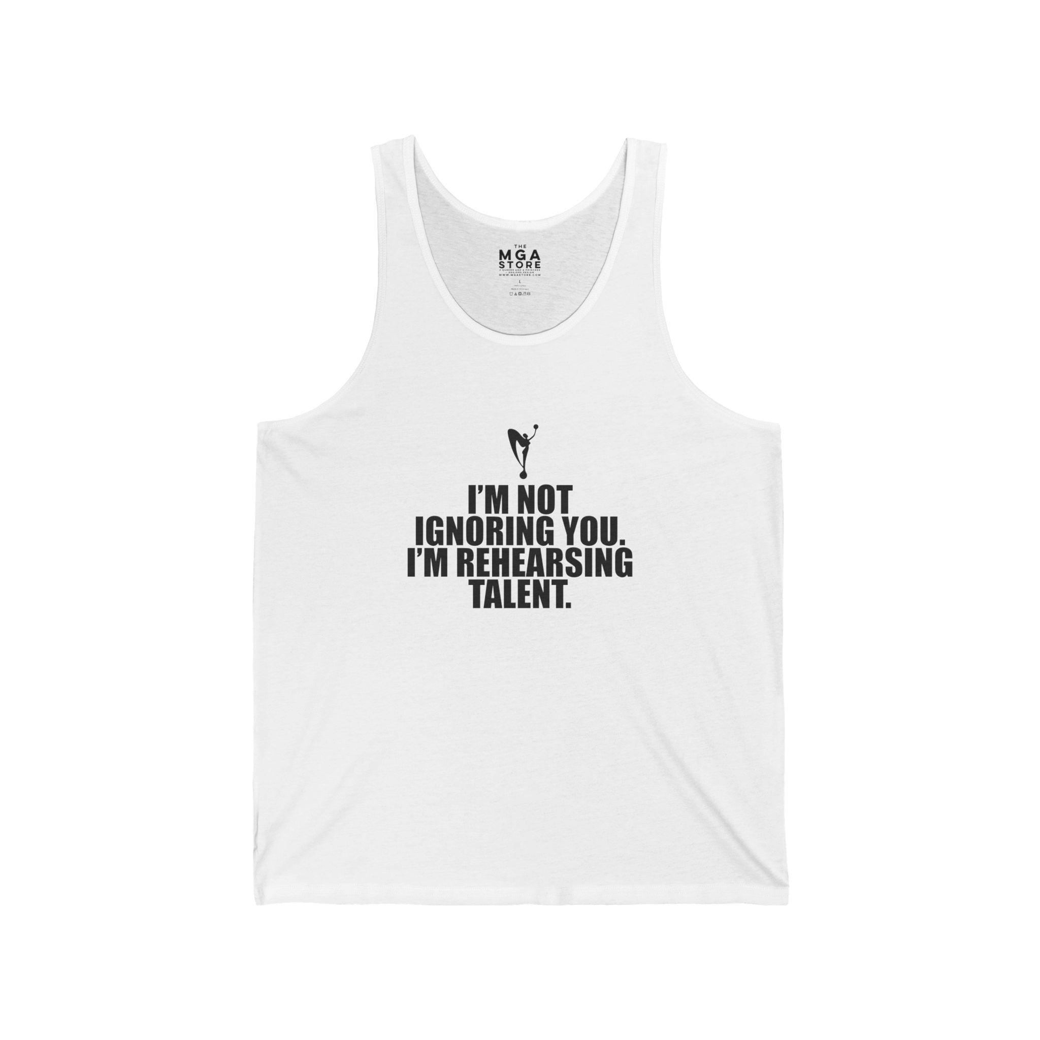 I'm Not Ignoring You Workout Tank