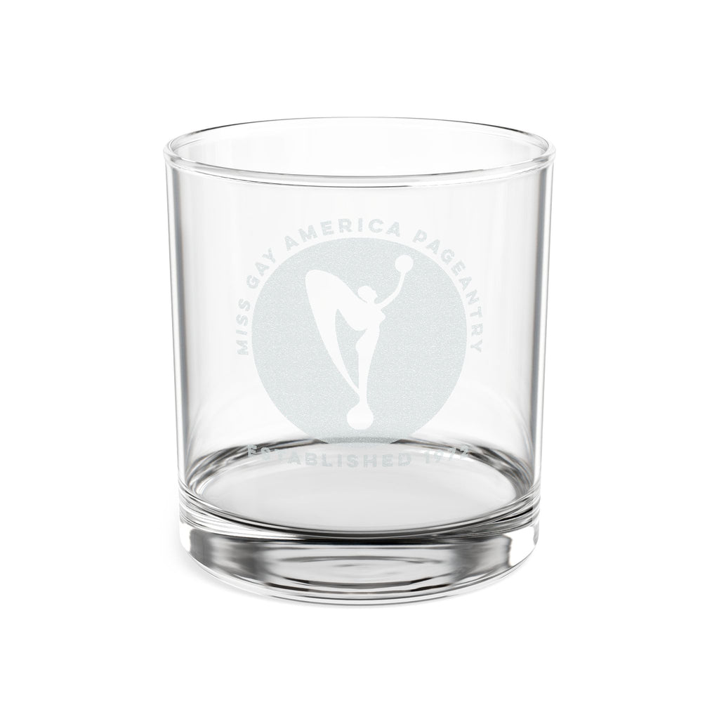 Engraved MGA Pageantry Emblem 10.5oz Whiskey Glass
