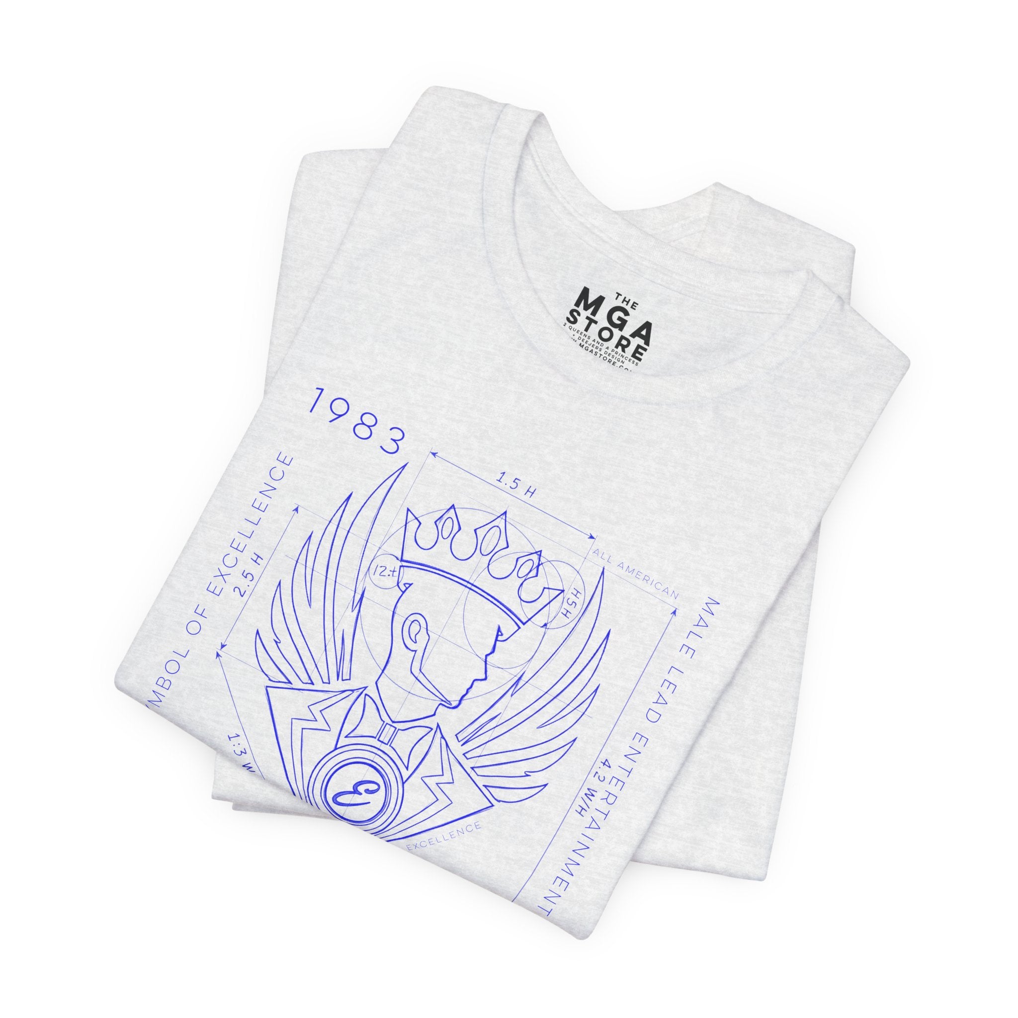 Blueprint of Excellence Esquire Graphic Tee