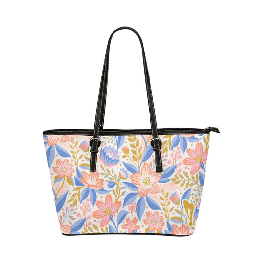 Femme Flowers 2025 Leather Tote Bag