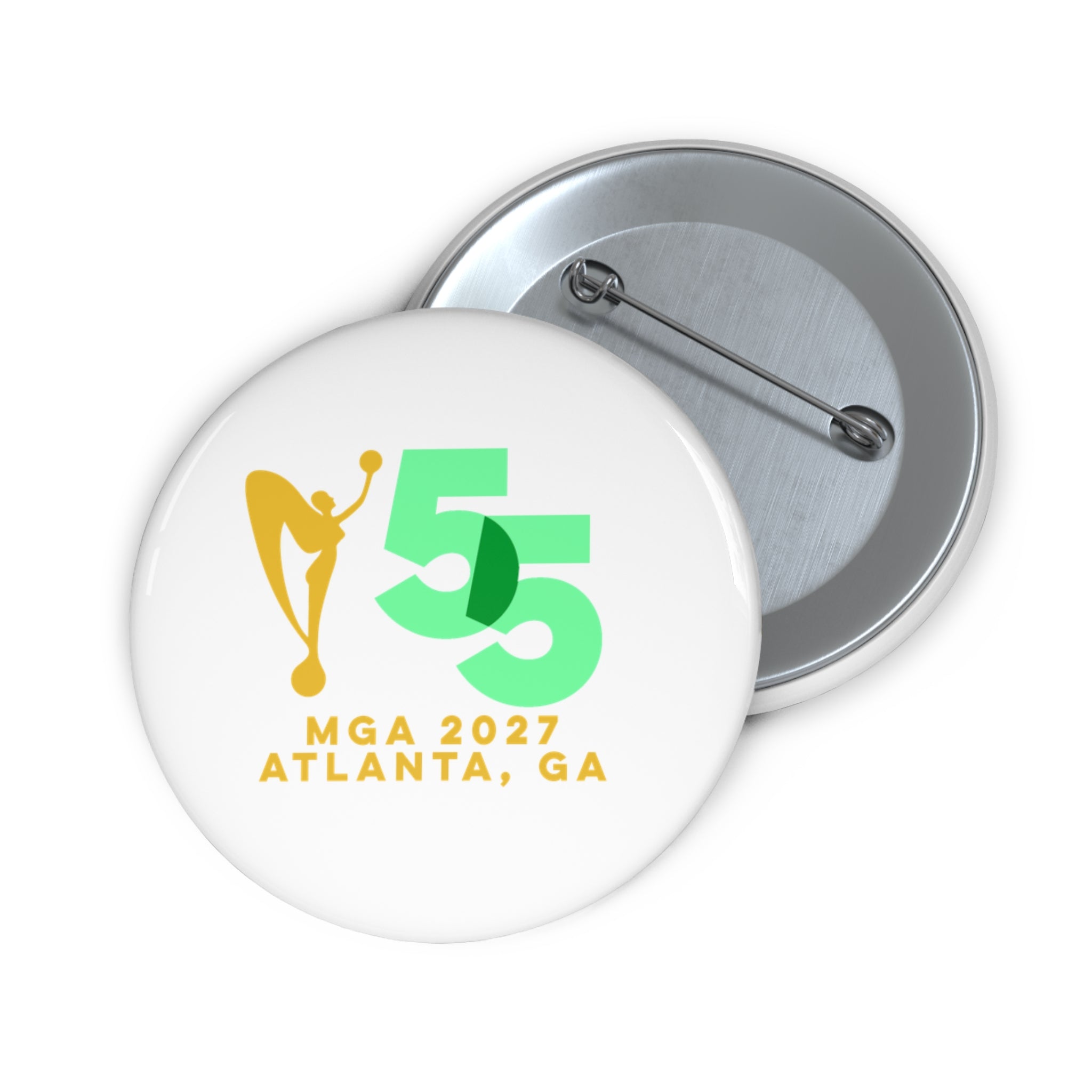 MGA 55th Anniversary Button - 3 sizes