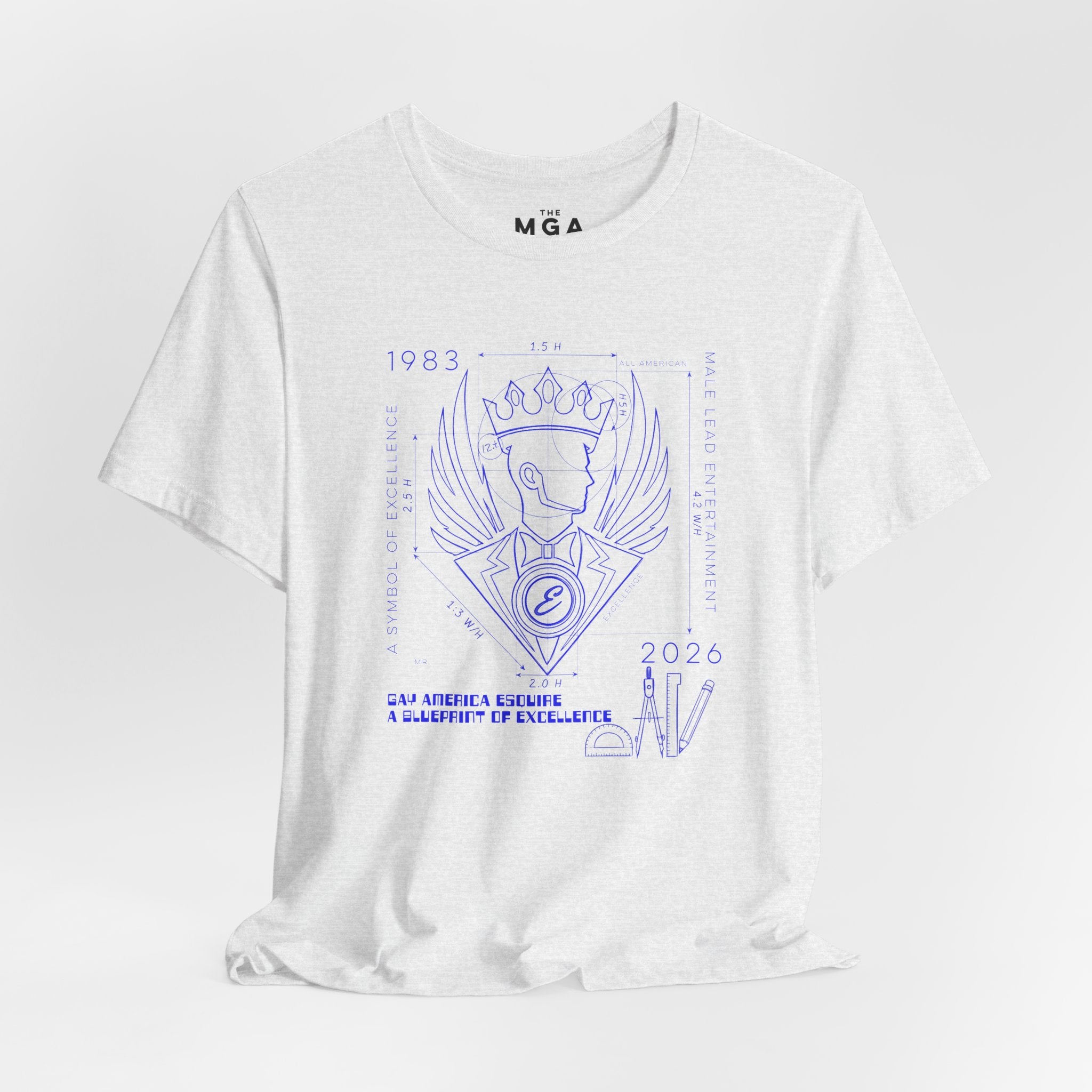 Blueprint of Excellence Esquire Graphic Tee