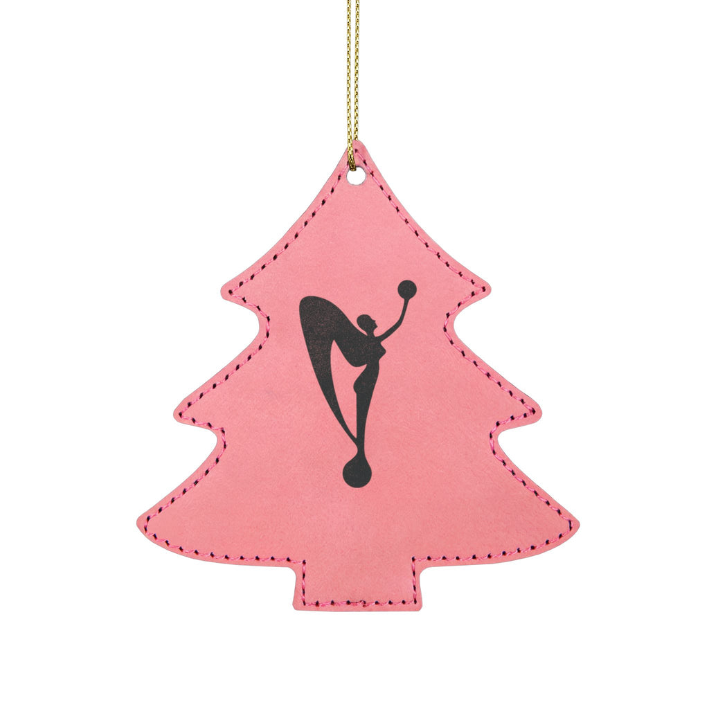 Symbol of Excellence Engraved Leatherette Ornament 2026