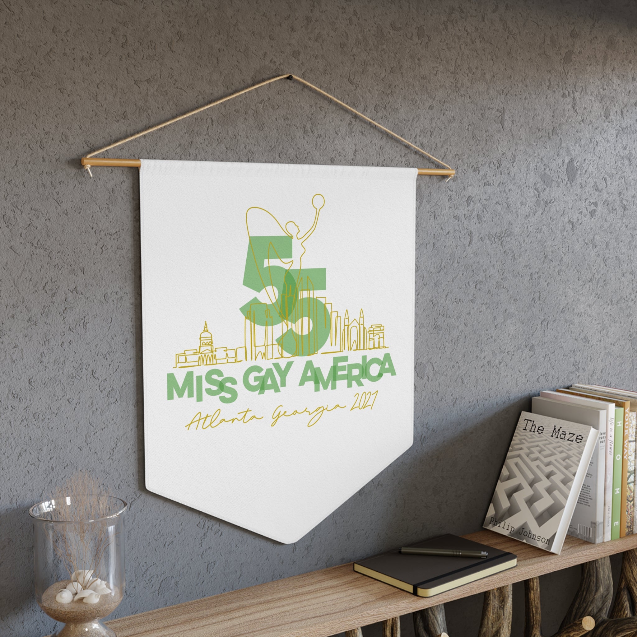 MGA 55th Anniversary - Atlanta Georgia Pennant