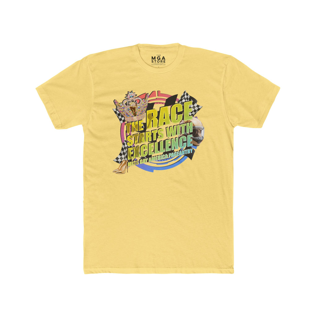 The Race Starts with Excellence MGA/MGA Femme Graphic Tee