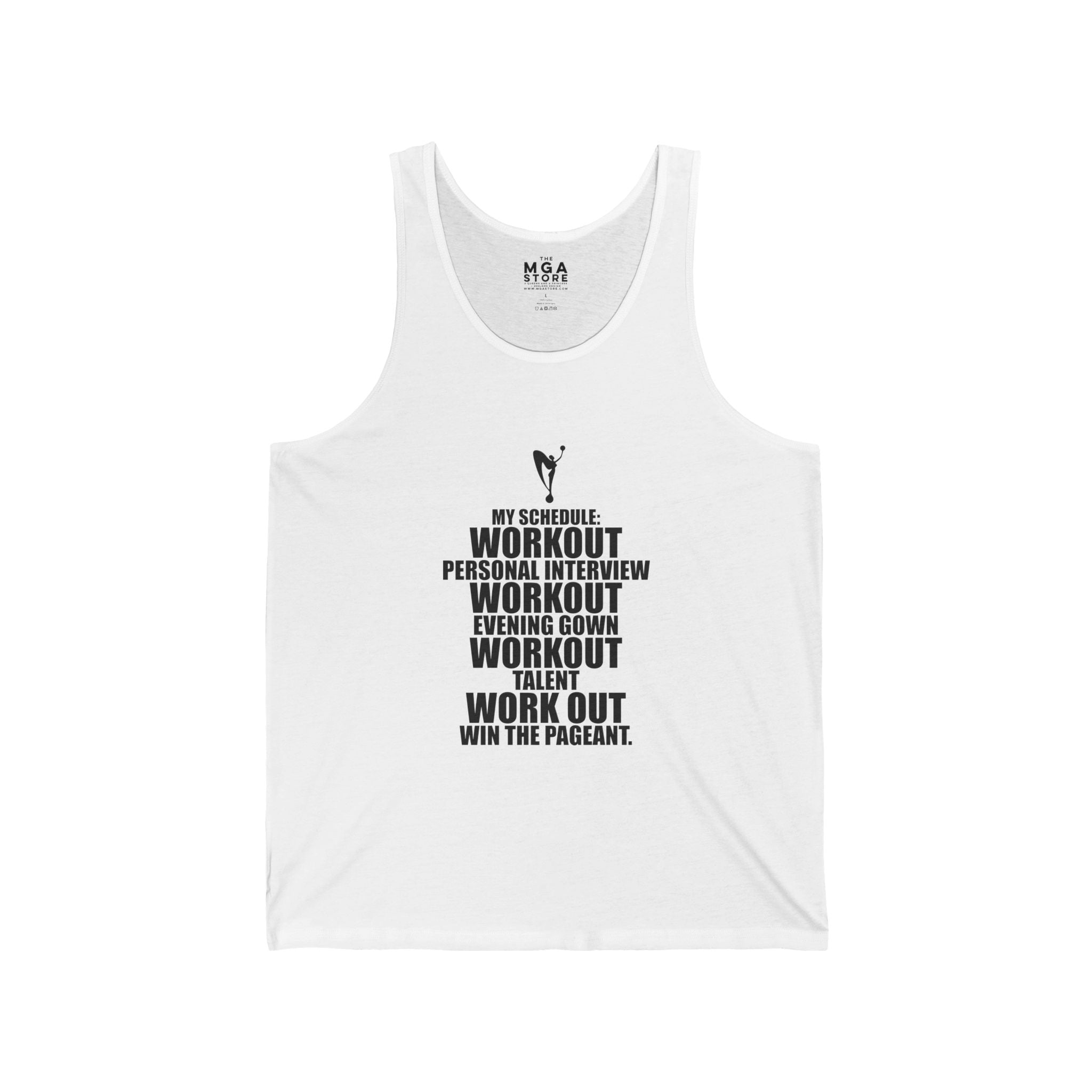 My Schedule Workout Tank