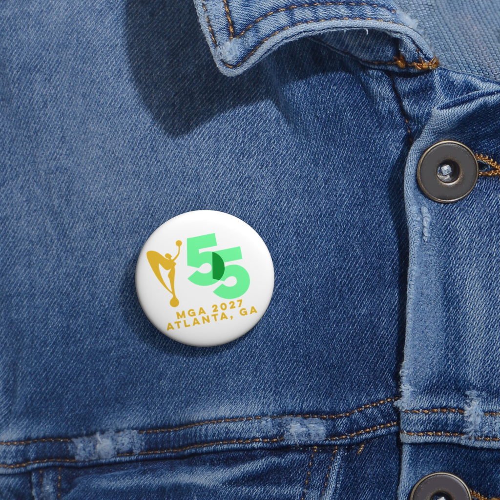 MGA 55th Anniversary Button - 3 sizes