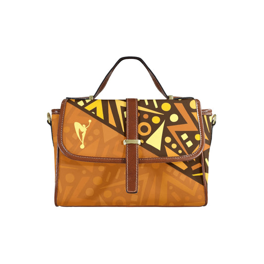 Geometric Symbol Shoulder Bag