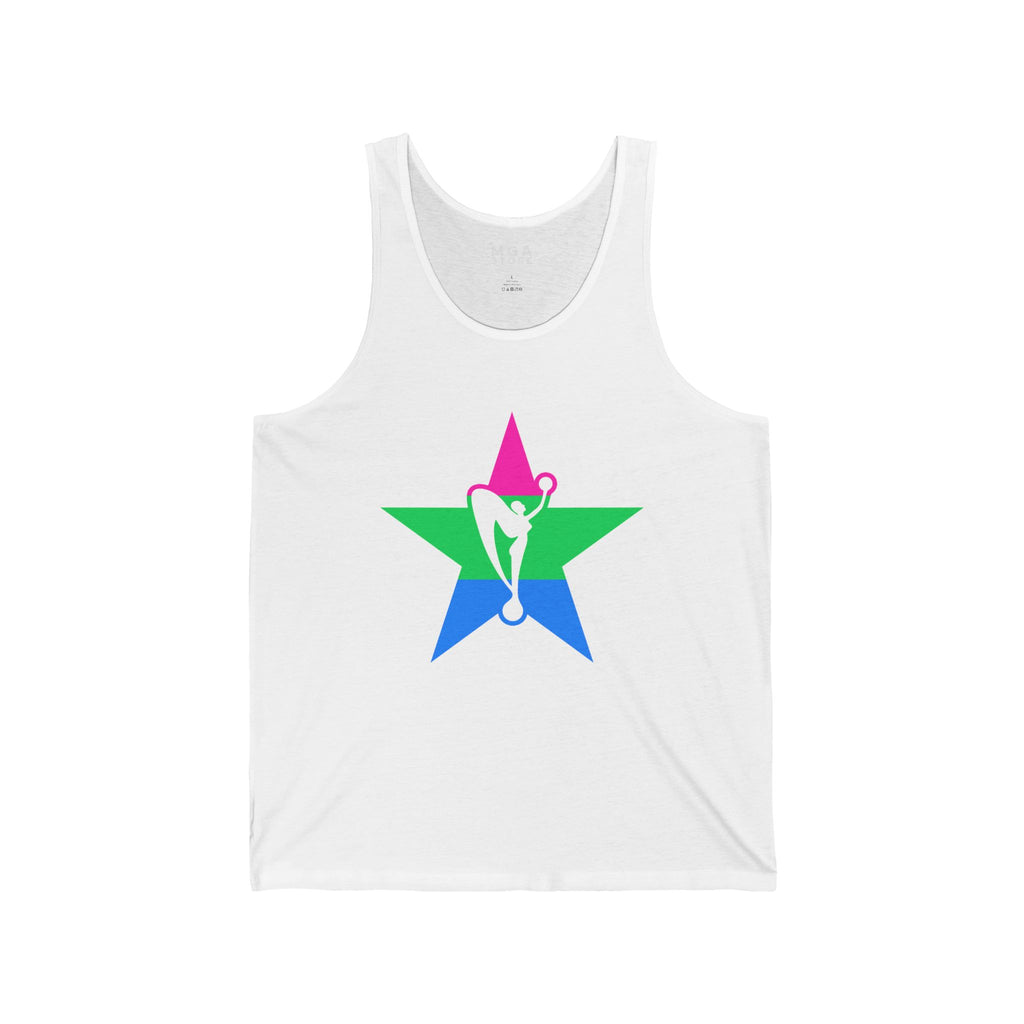 Polysexual Pride Star Power Tank Top