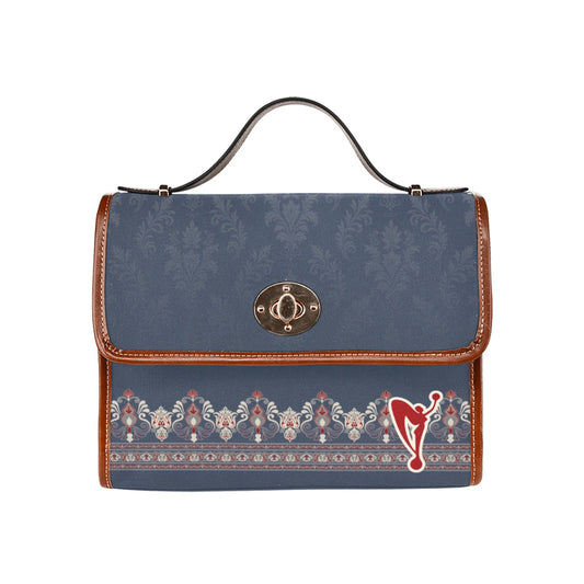 French Liberty Boston Canvas Bag
