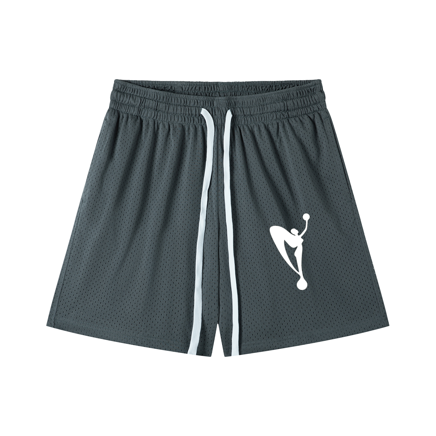 Mesh Drawstring Shorts Workout