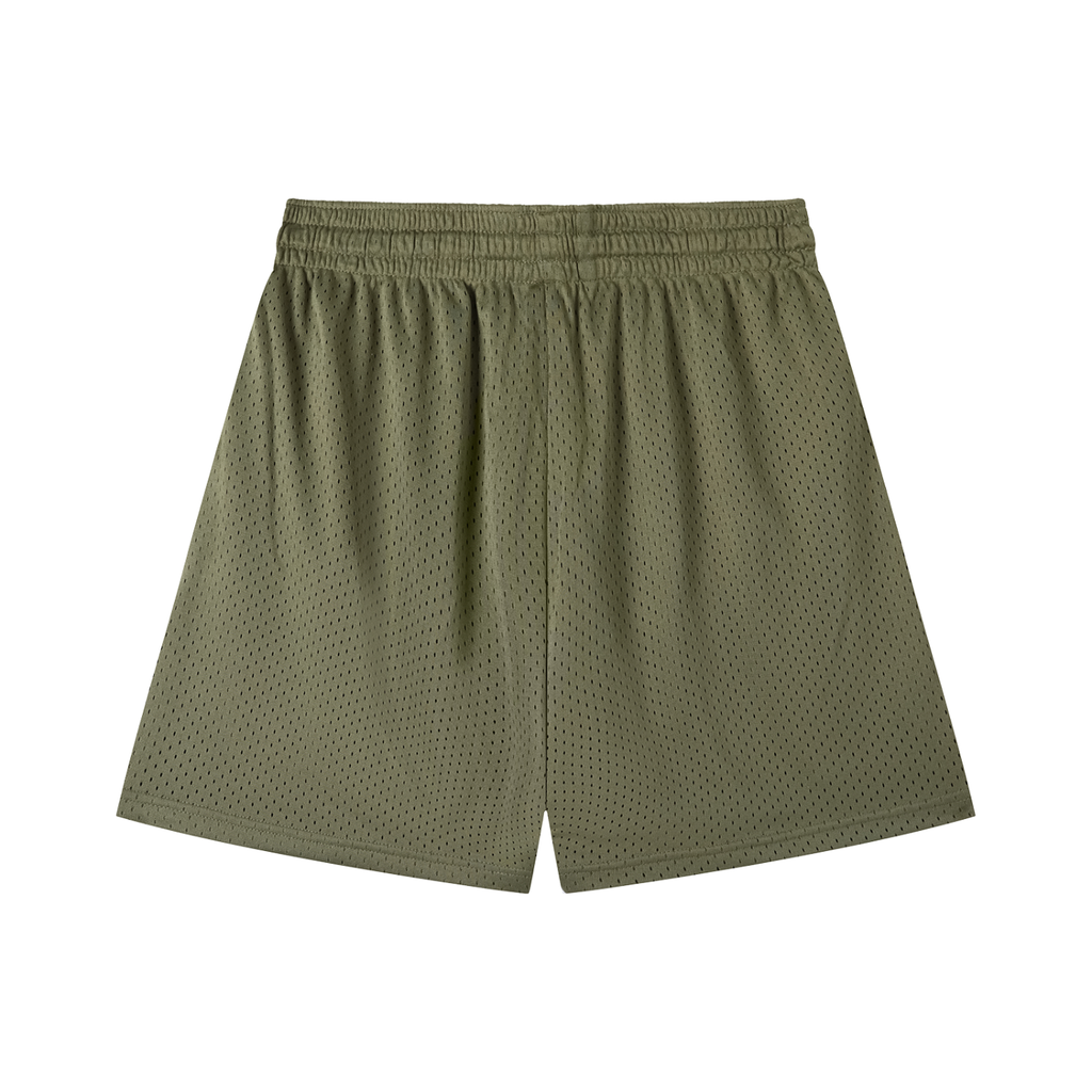 Mesh Drawstring Shorts Workout
