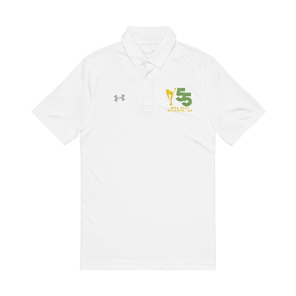 MGA 55th Anniversary Logo Under Armour Premium Polo