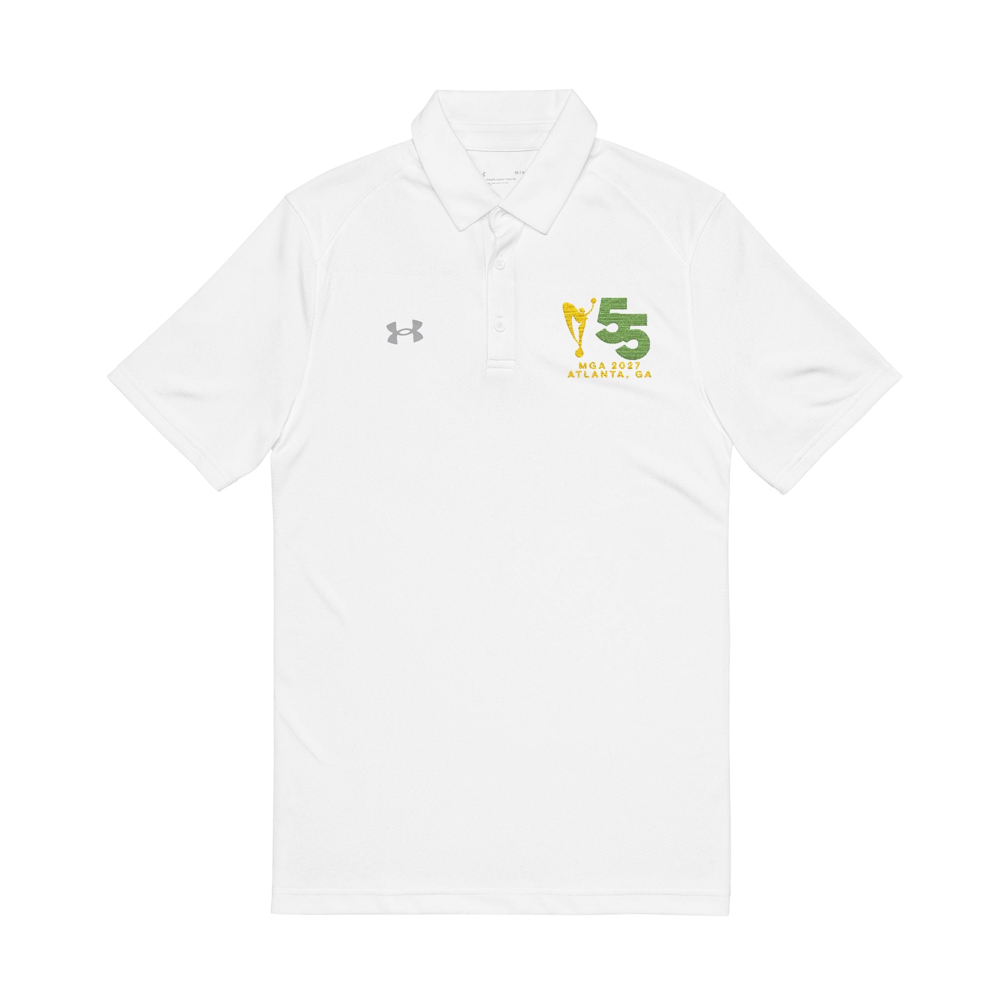 MGA 55th Anniversary Logo Under Armour Premium Polo