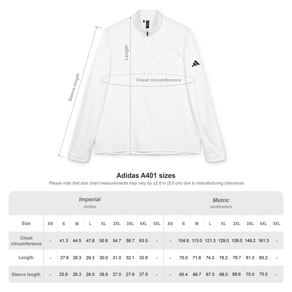 MGA 55th Anniversary Adidas 3/4 Zip Pullover
