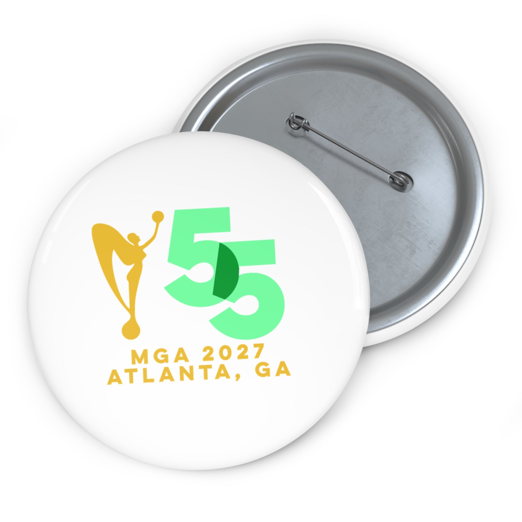 MGA 55th Anniversary Button - 3 sizes