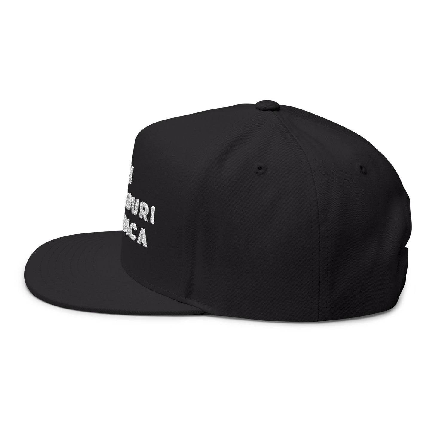 Team Missouri America Embroidered Flat Bill Cap | Stylish Sports Hat | Perfect for Team Events, Casual Outings, Gifts, and Celebrations