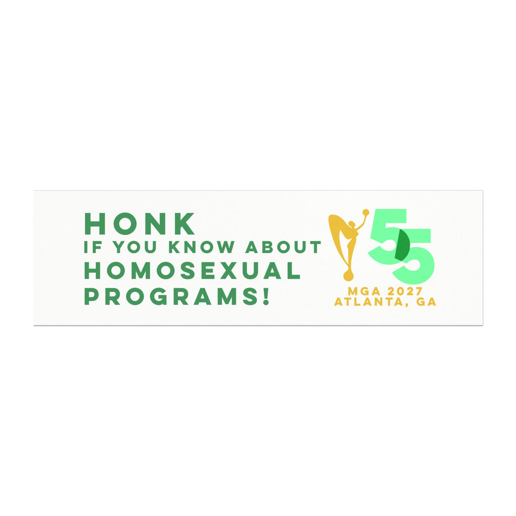 MGA 55th Anniversary - Honk if You Know Car Magnet