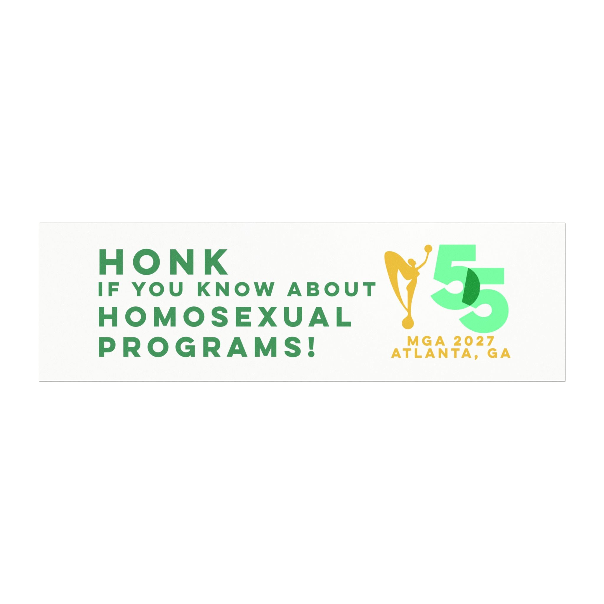 MGA 55th Anniversary - Honk if You Know Car Magnet