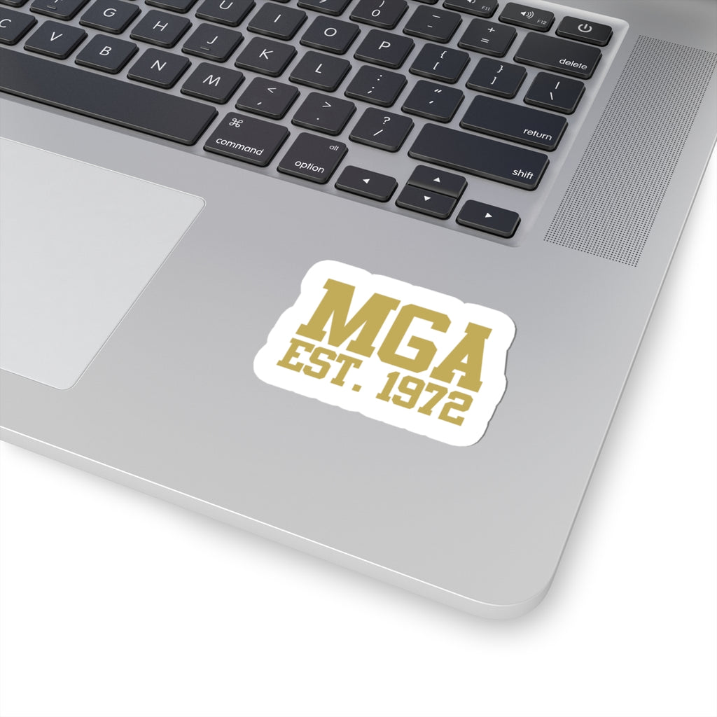 MGA Collegiate 3" Sticker