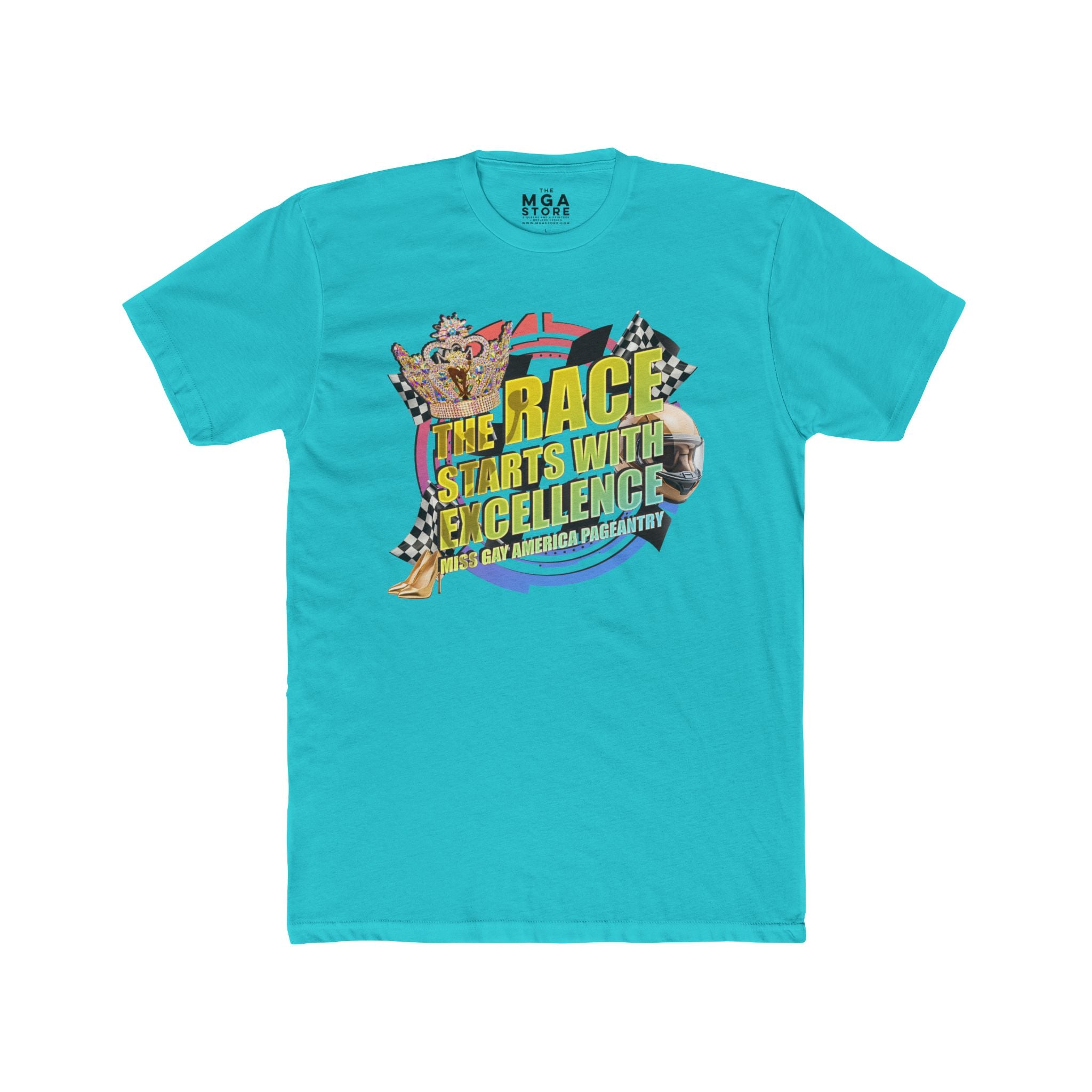 The Race Starts with Excellence MGA/MGA Femme Graphic Tee
