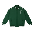 MGA Contrast Piping Zip Bomber Jacket