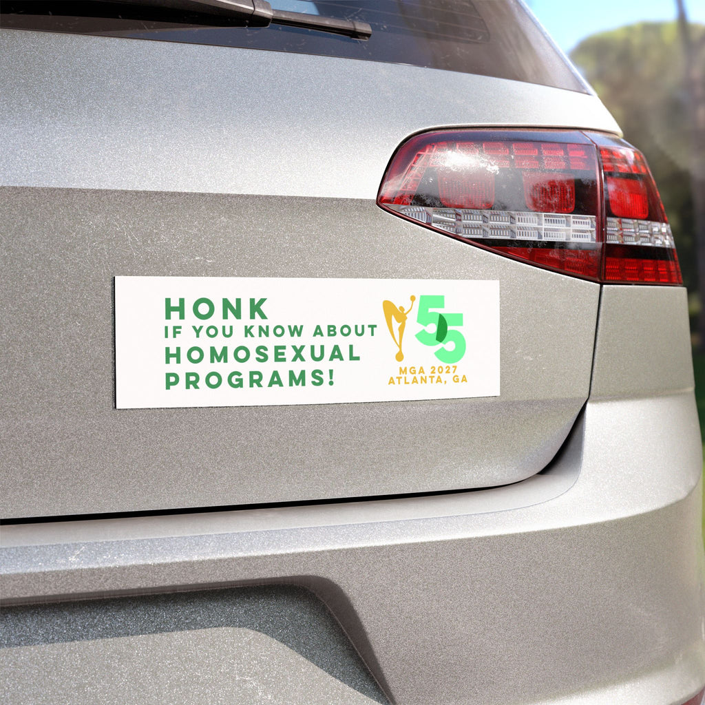 MGA 55th Anniversary - Honk if You Know Car Magnet