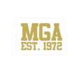 MGA Collegiate 3" Sticker