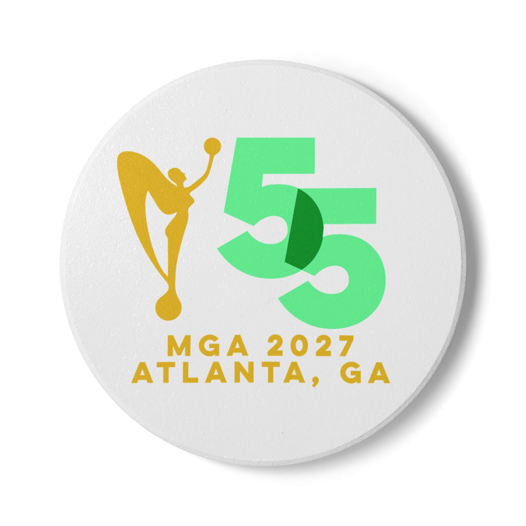 MGA 2027 55th Anniversary Ceramic Coaster