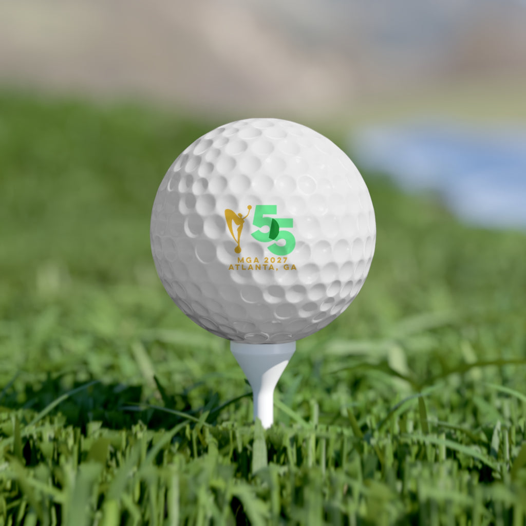 MGA 55th Anniversary 6 Pack Logo Golf Balls