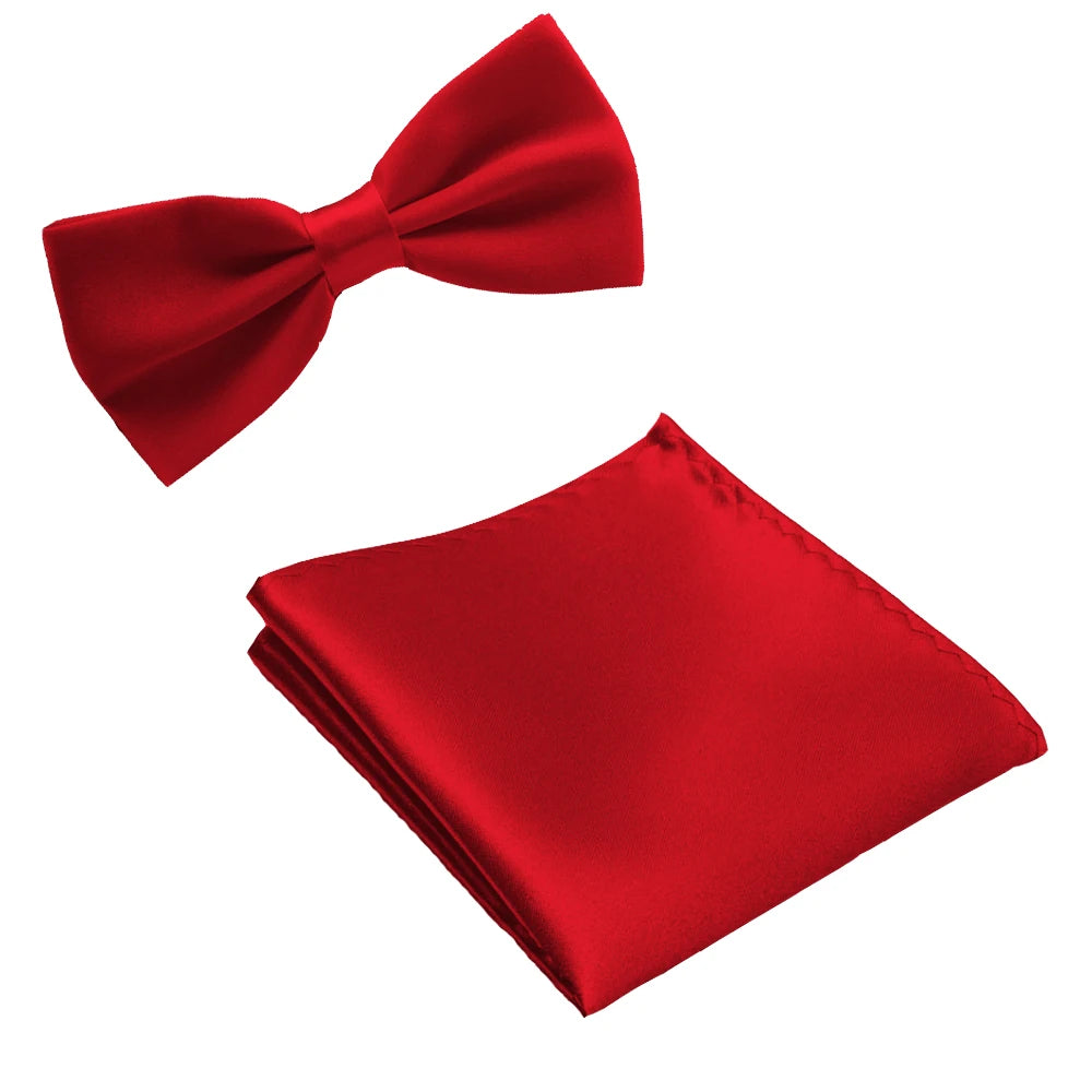 Bow Tie and Pocket Square Combo
